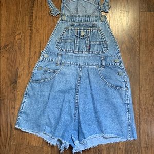SQZ denim overalls adult Size S